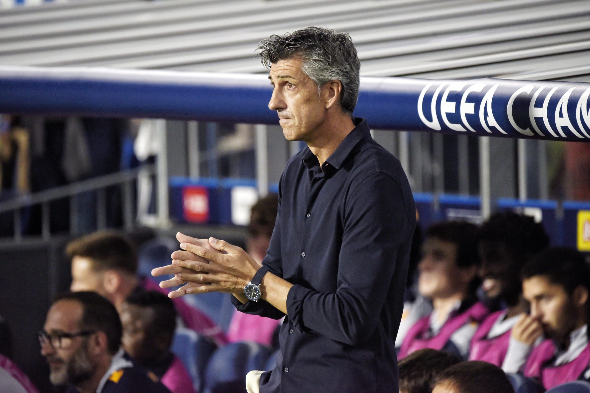  Imanol, durante el Real Sociedad-Inter.