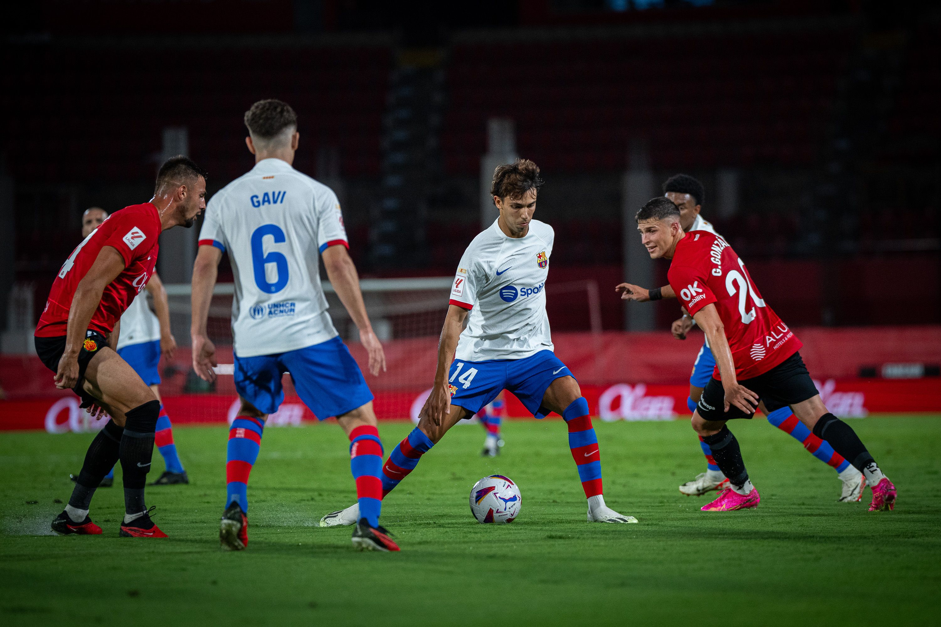  Joao Félix, durante el Mallorca-Barcelona.
