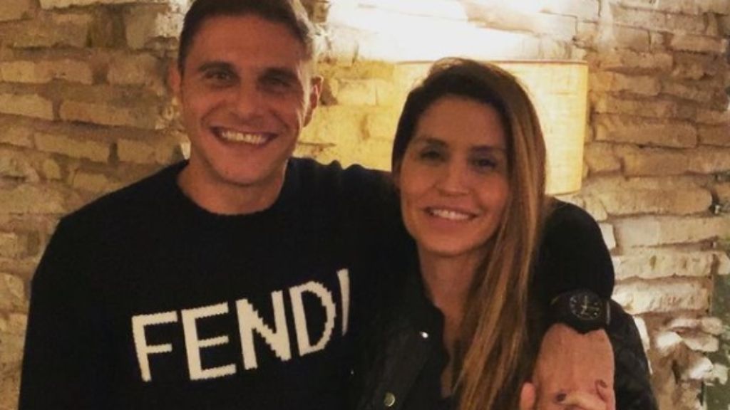  Joaquín junto a su esposa Susana.