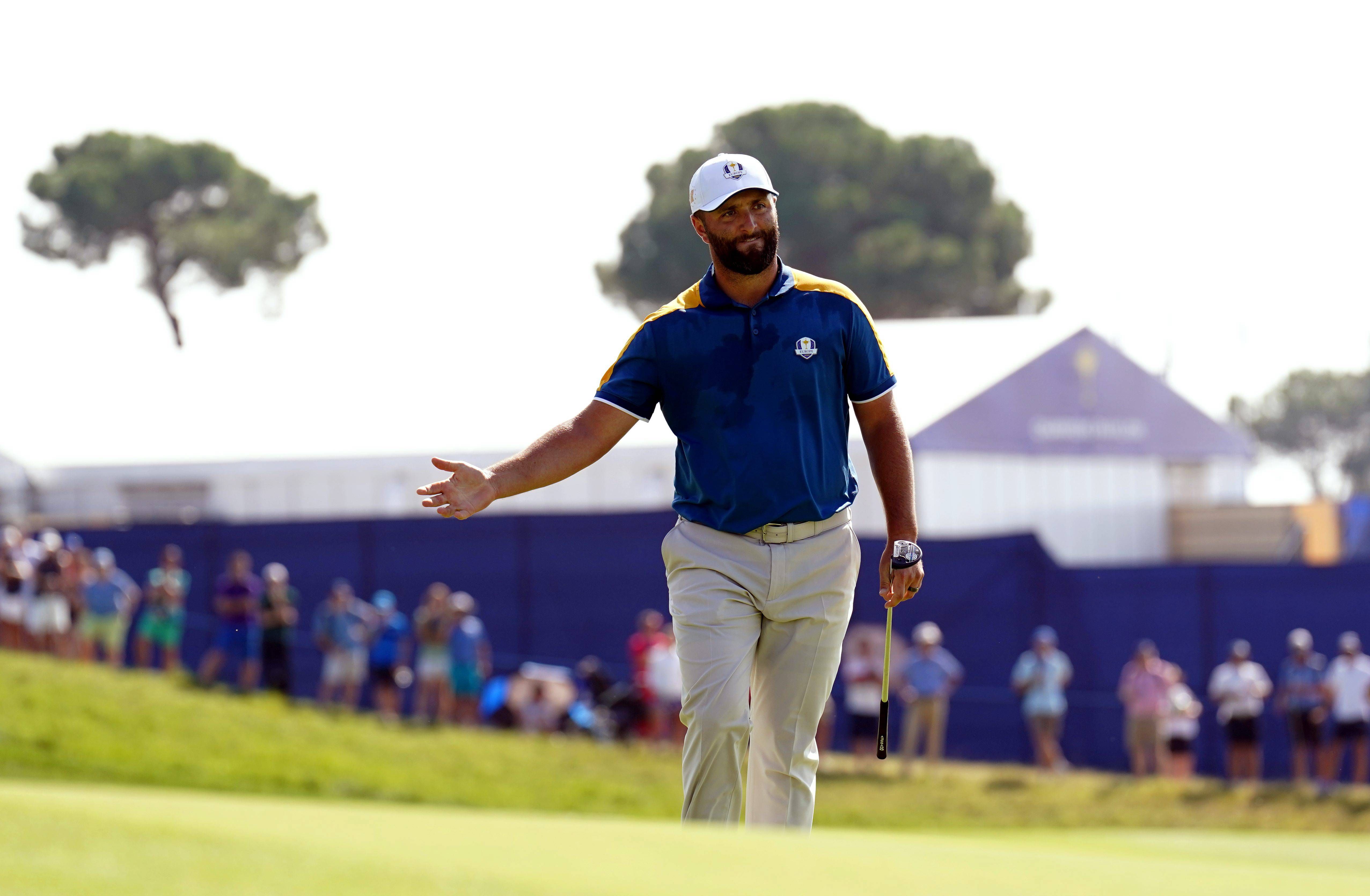  Jon Rahm, durante la disputa de la última Ryder Cup que disputó. (FOTO: EFE).