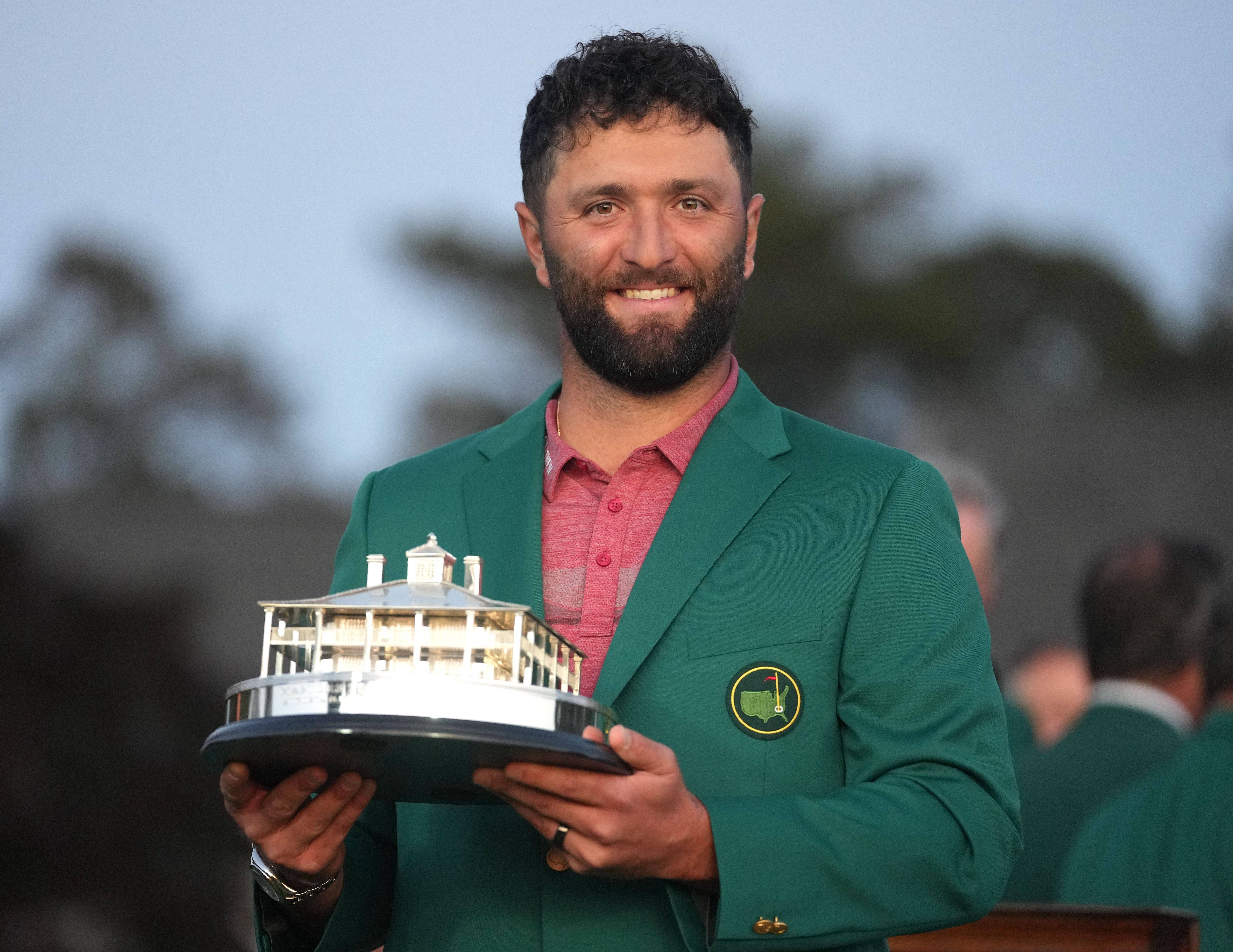  Jon Rahm, ganador del Masters de Augusta.
