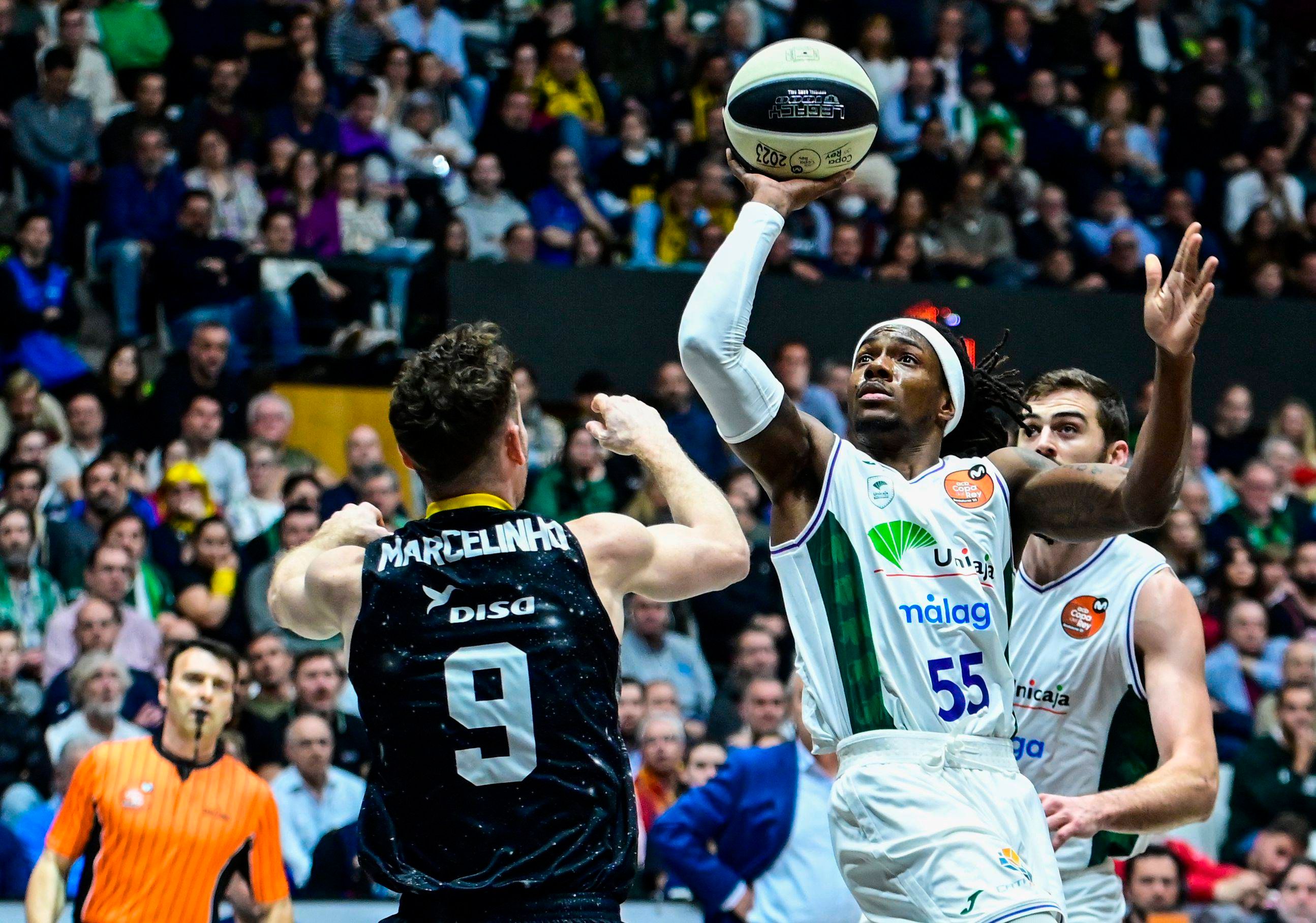 Kendrick Perry, en una acción del Lenovo Tenerife-Unicaja.