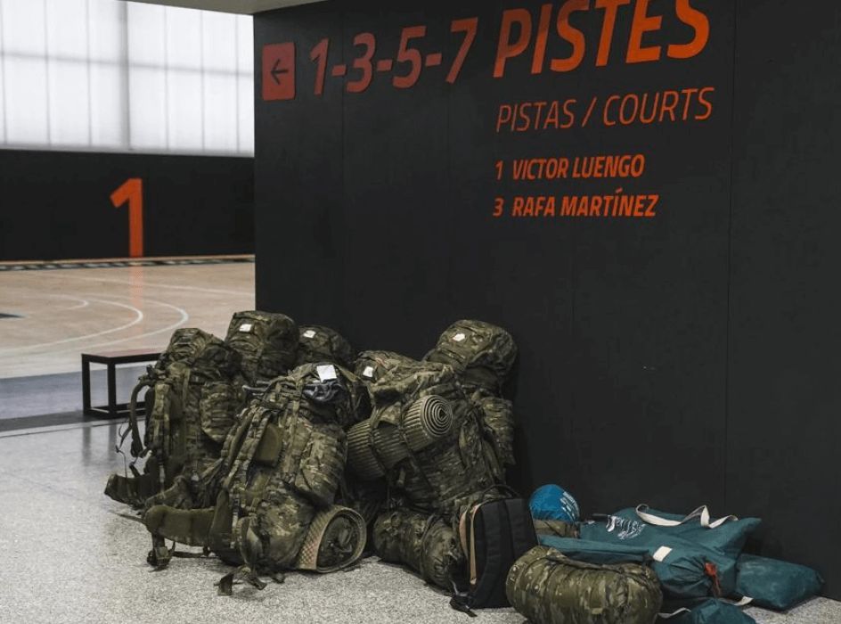  L’Alqueria del Basket del Valencia Basket, base de operaciones de las unidades externas del ejér