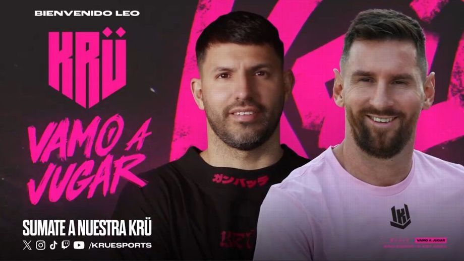  La foto que anuncia que Leo Messi y Agüero son socios en Krü.