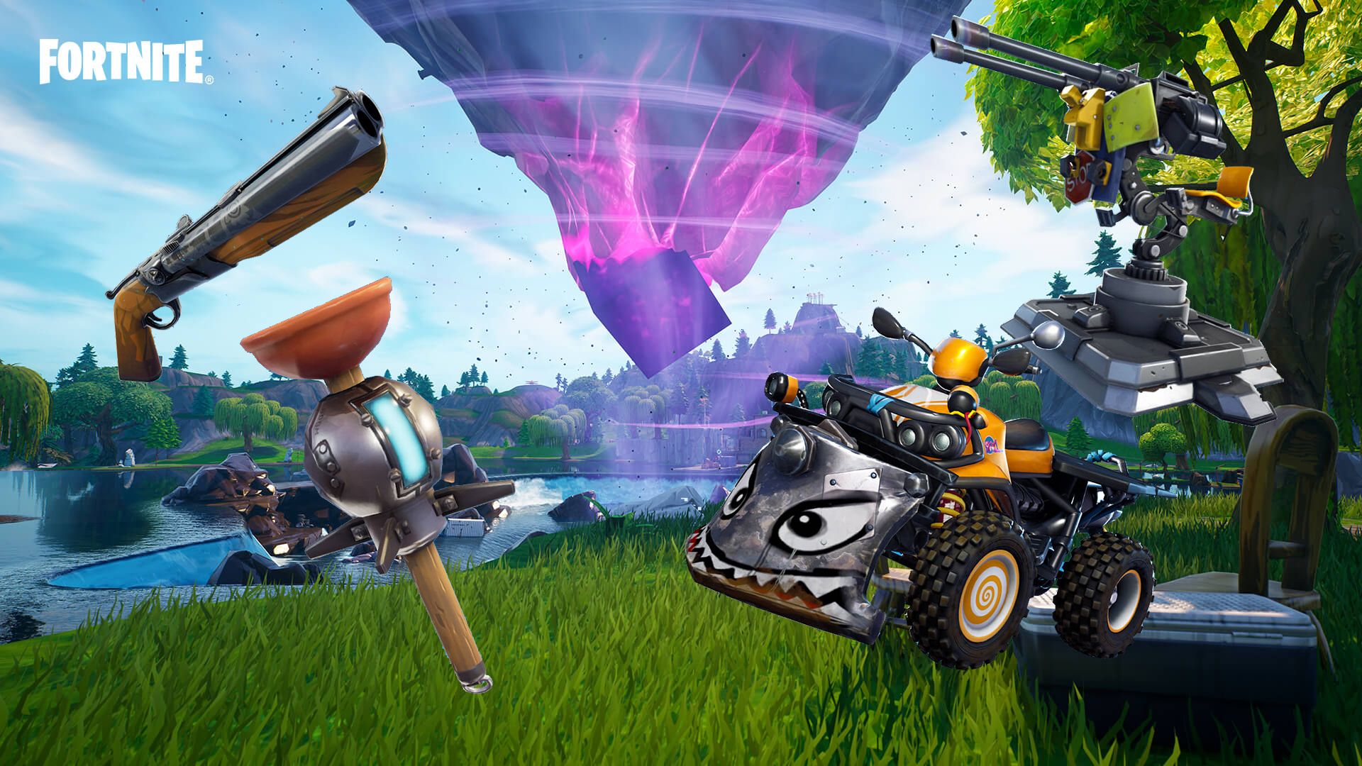 Las nuevas armas y vehículos de Fortnite OG - Temporada 6