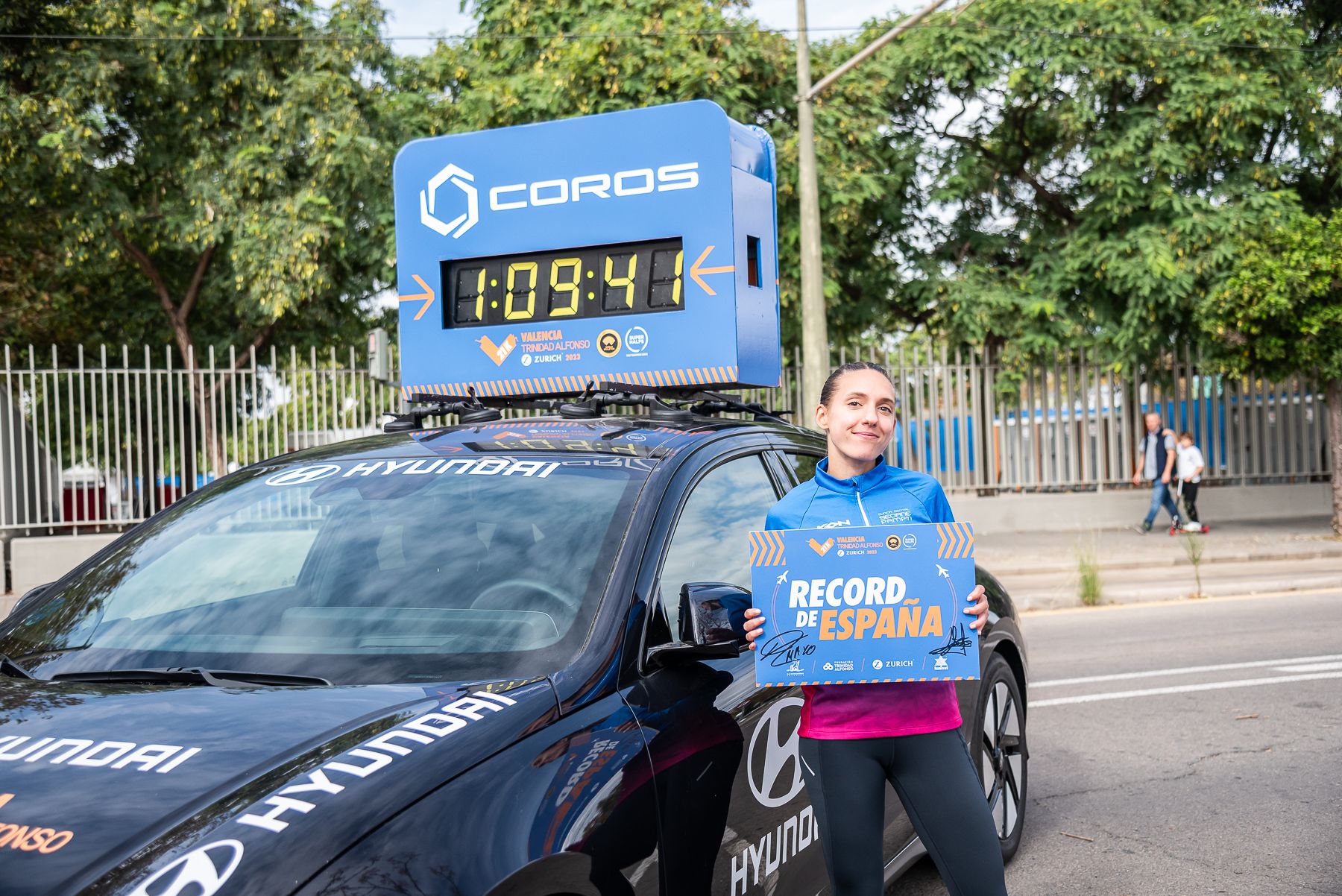  Laura Luengo en el Medio Maratón Valencia