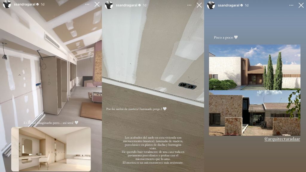  Los avances en las obras de la nueva casa de Marco Asensio y Sandra Garal (@sandragaral)