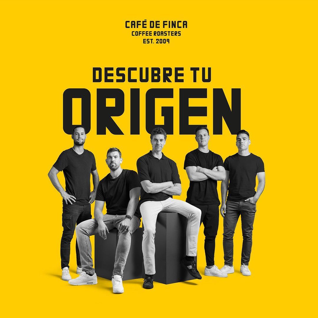  Los hermanos Gasol, Ter Stegen, Falco y Mario Suárez en su proyecto (@cafedefinca.eu)