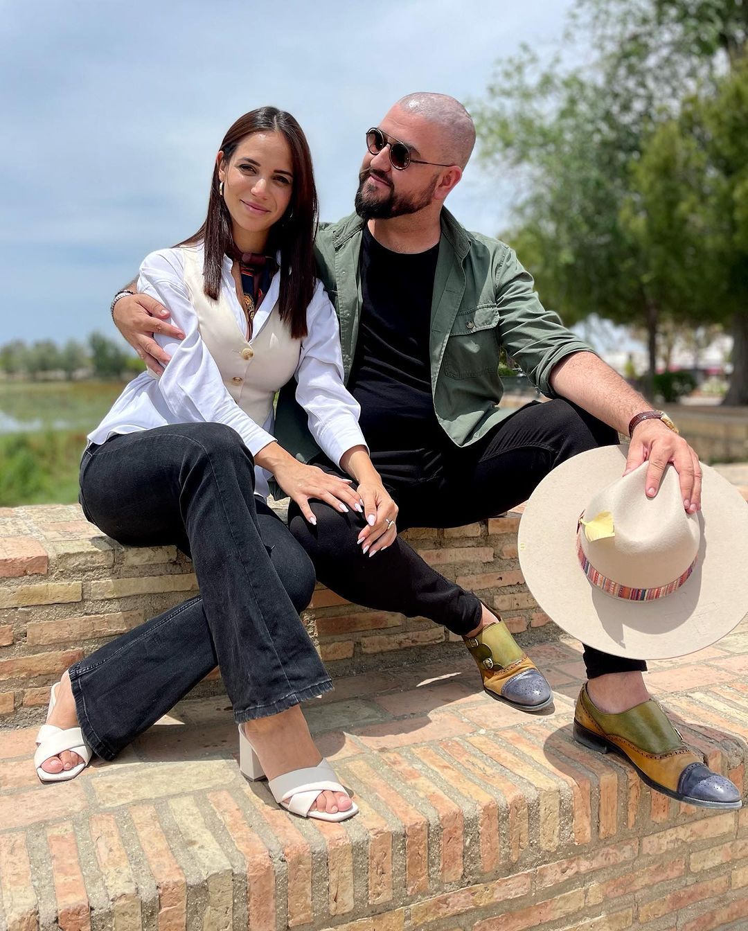  Manu Sánchez junto a su mujer Lorena Sánchez, su mayor apoyo en este proceso (@_manusanchez_)