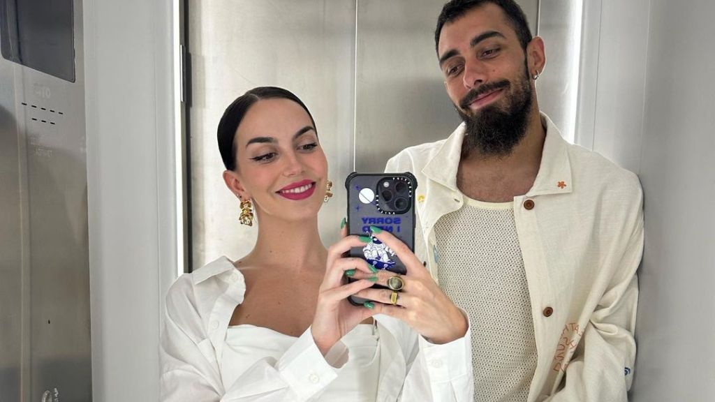 María Valero, junto a Borja Iglesias (@mariavalero)