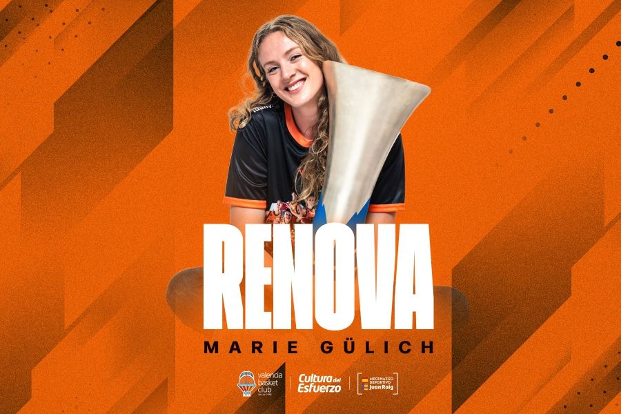 Marie Gülich cumplirá su cuarto año en Valencia Basket
