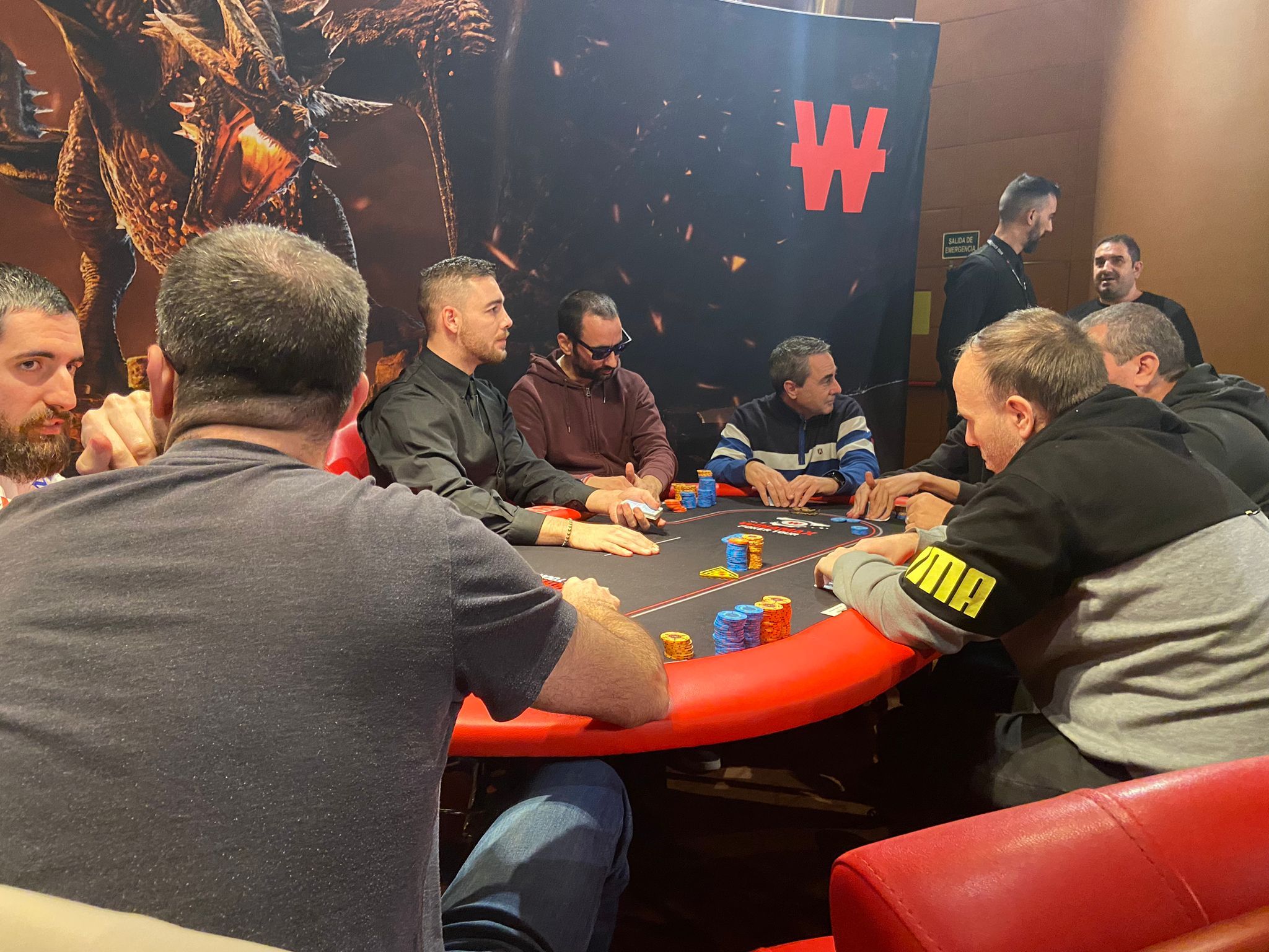Mesa Winamax Póker Tour Zaragoza