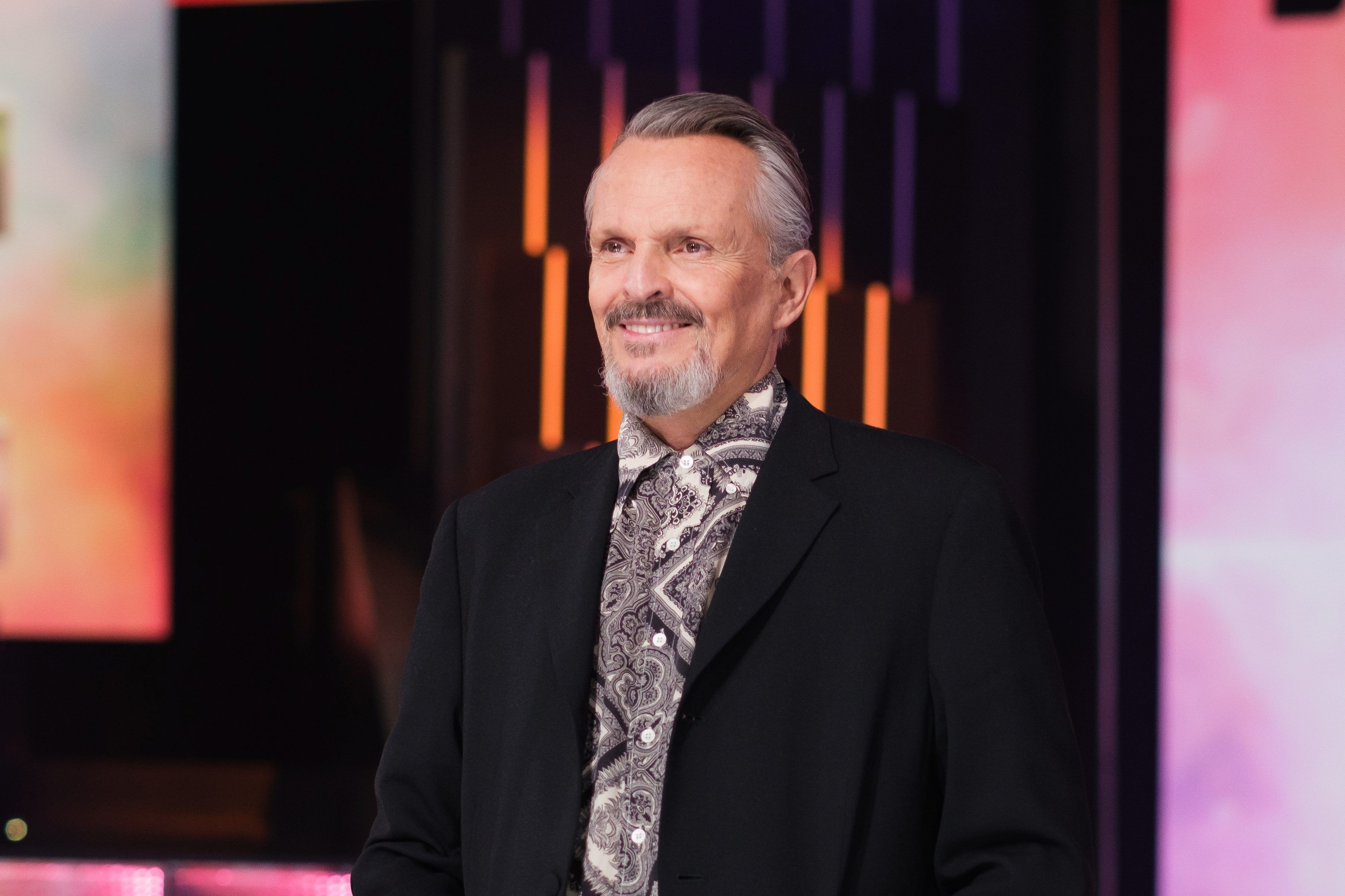 Miguel Bosé en la presentación de "Bosé" en Telecinco (Cordon Press)