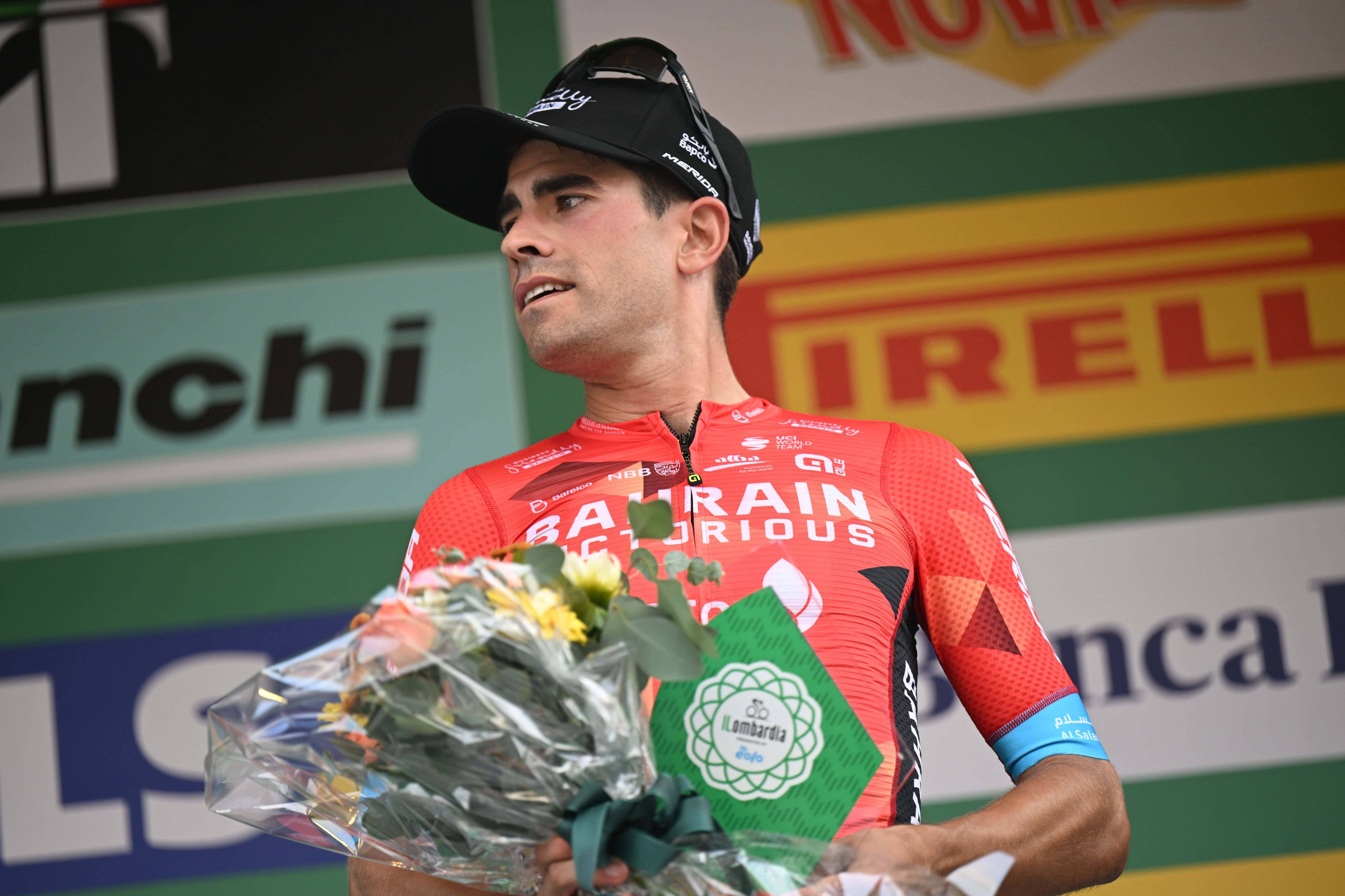Mikel Landa, en el Giro Di Lombardia 2022.
