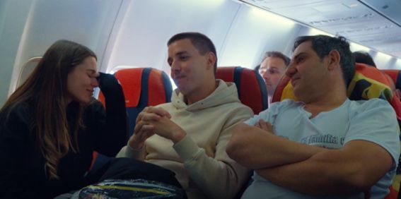 Mina Bonino viajó a Manchester con los aficionados del Real Madrid ('WAGS: Ellas también juegan')