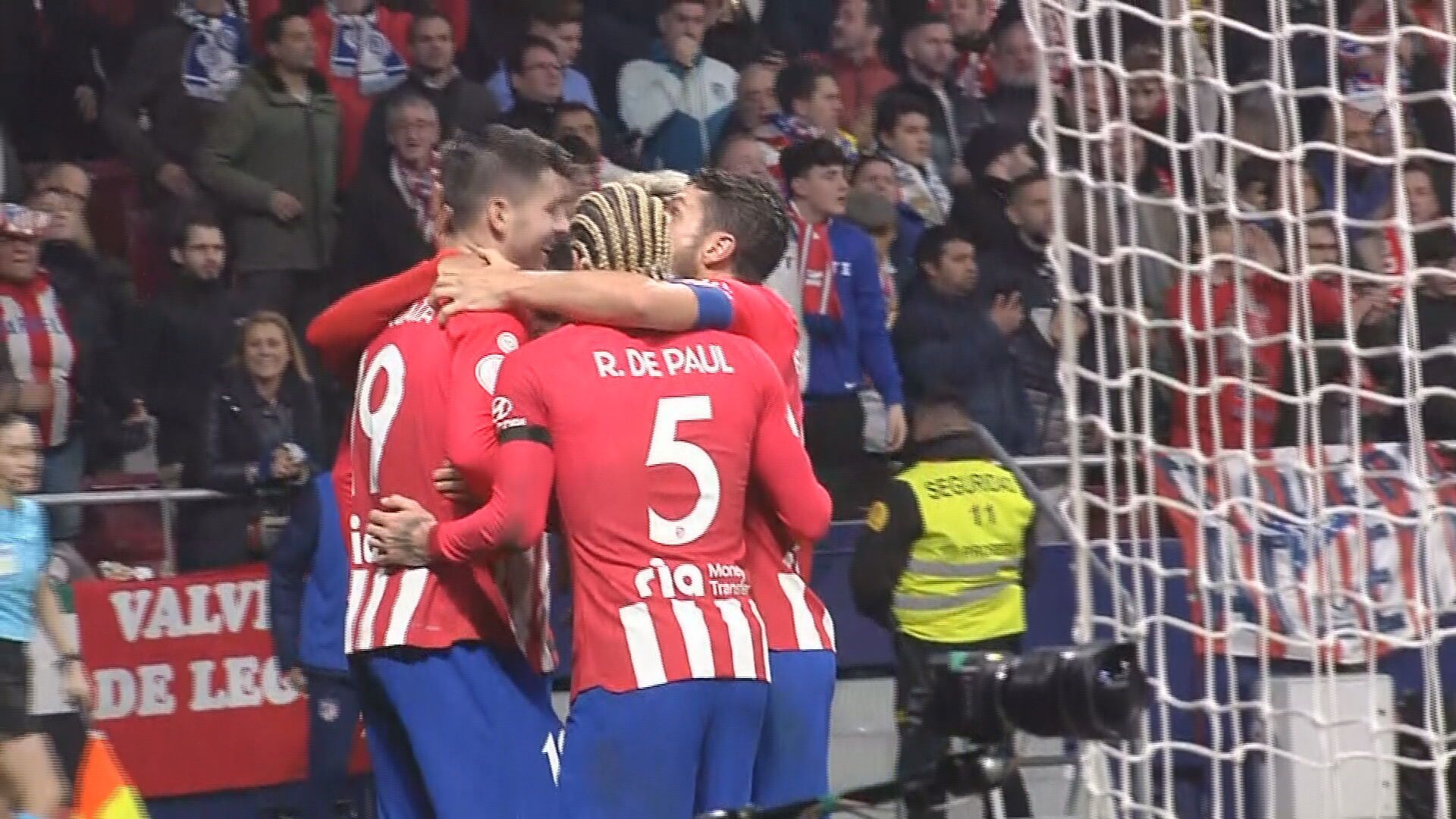 Morata adelanta al Atlético de Madrid ante el Real Madrid (2-1)