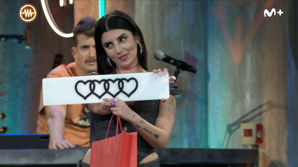  Naiara, ganadora de 'OT', en 'La Resistencia'.