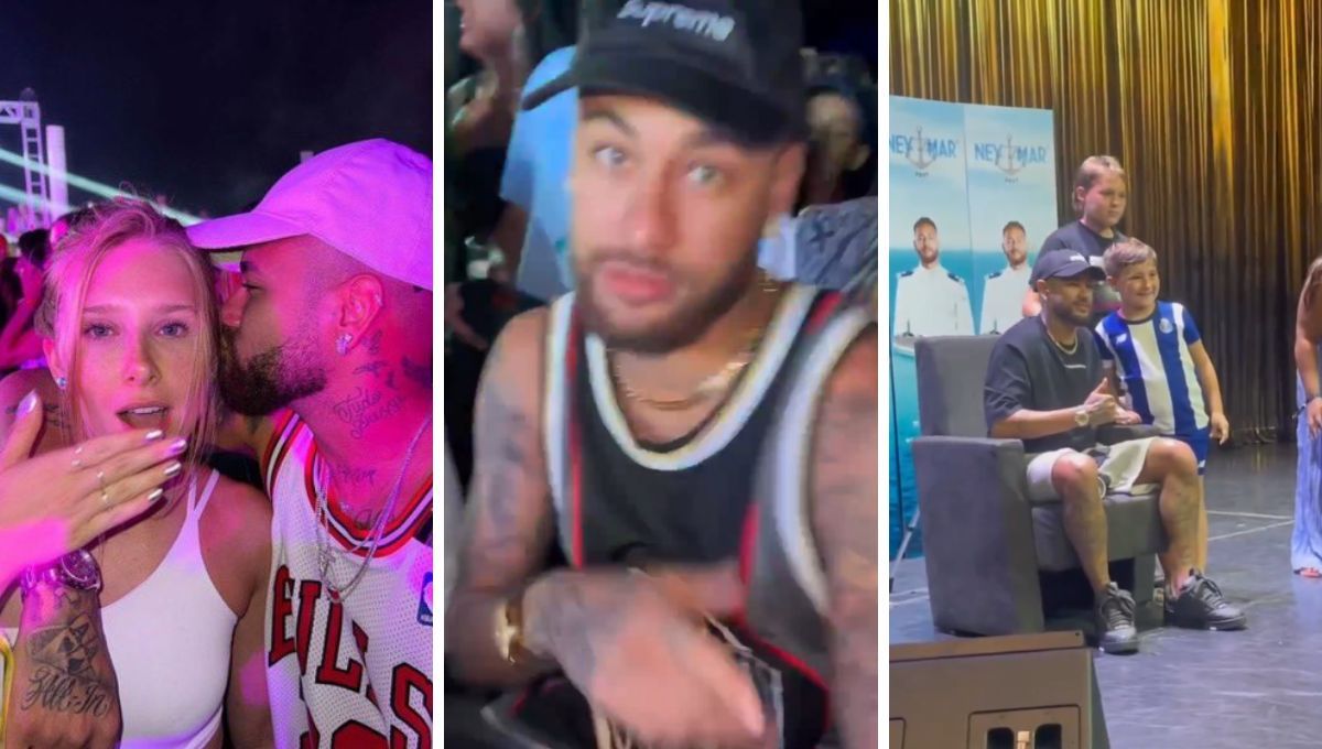 Neymar Jr., en su crucero.