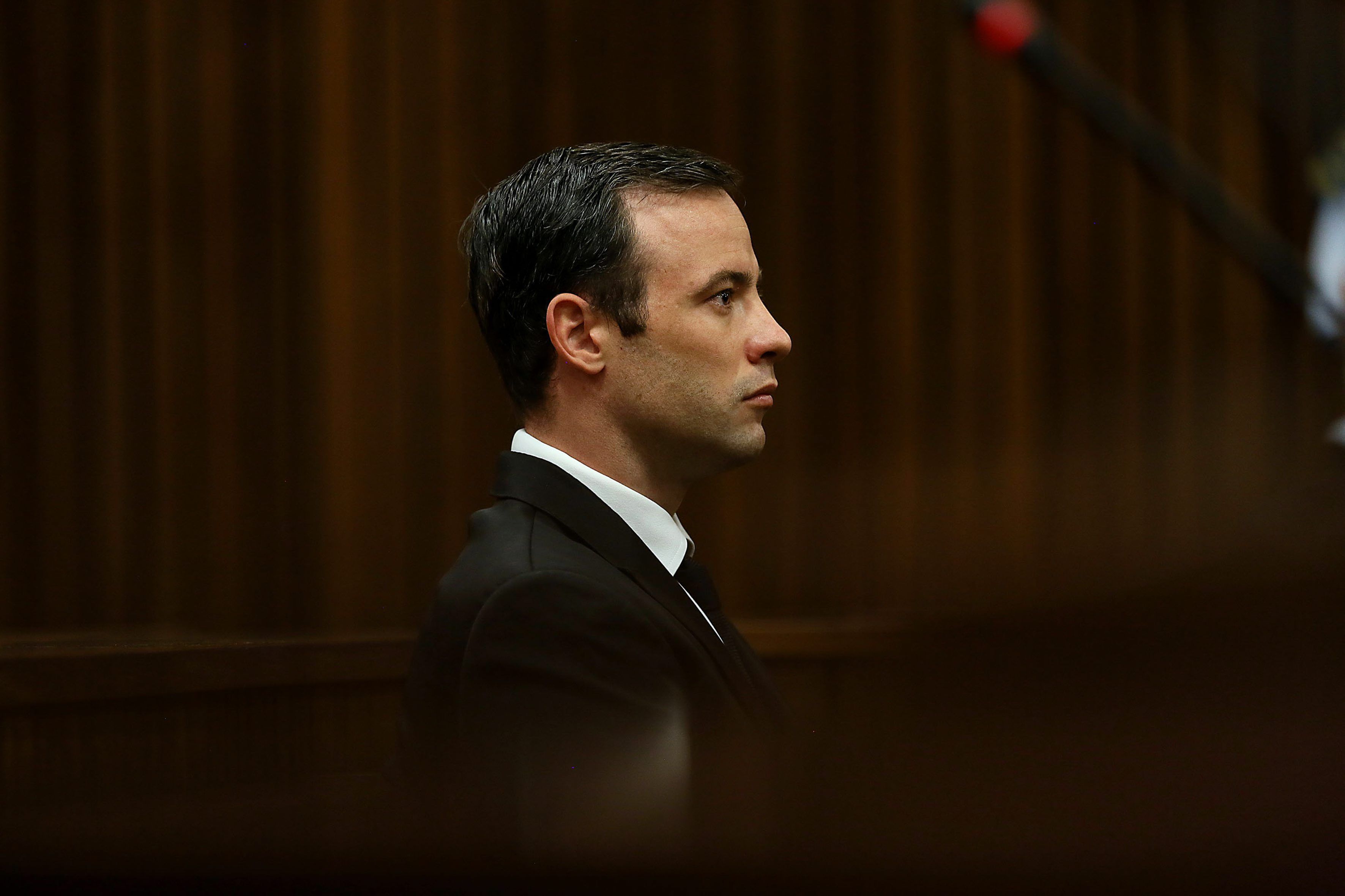  Oscar Pistorius durante su juicio en 2016. (Fuente: Cordon Press)