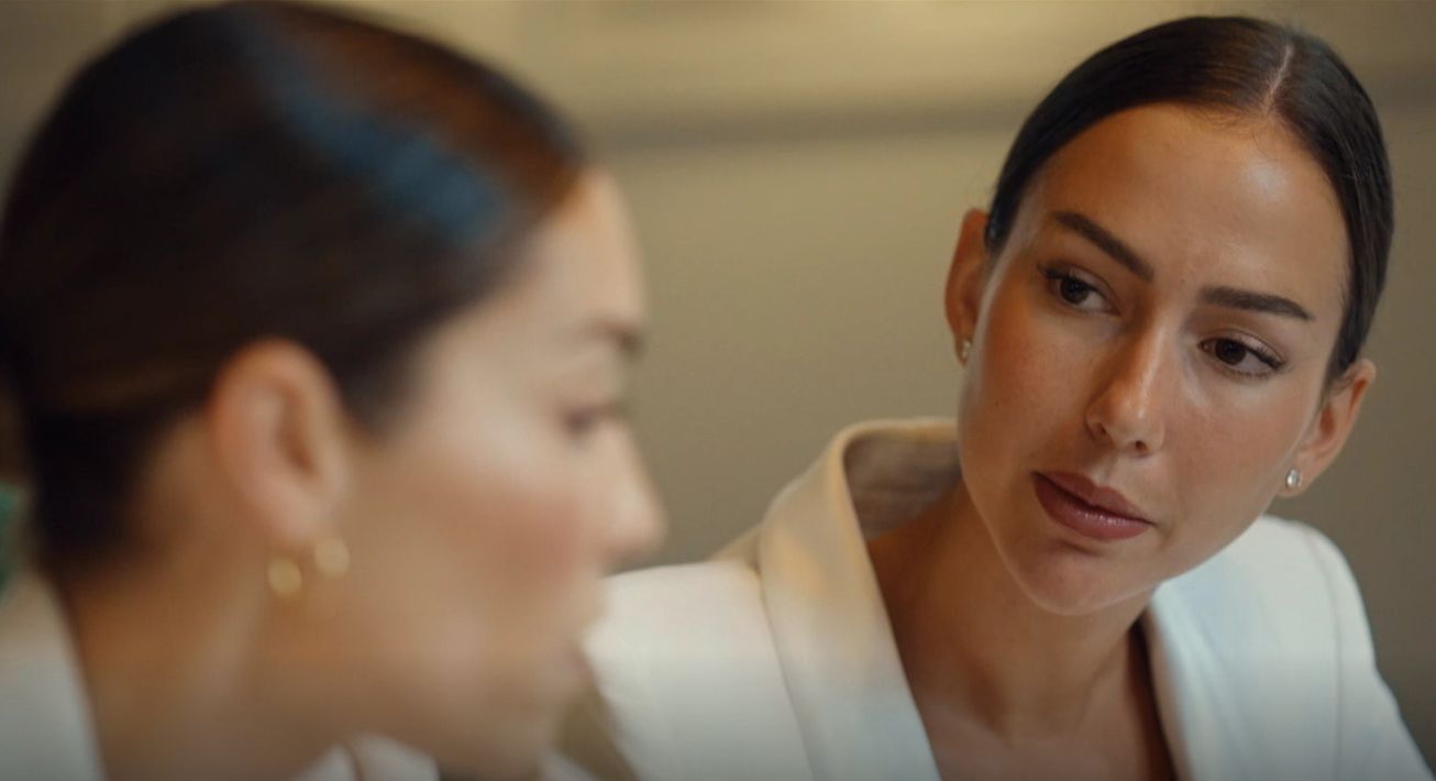 Paddy, durante la degustación del menú de su boda ('WAGS: Ellas también juegan')