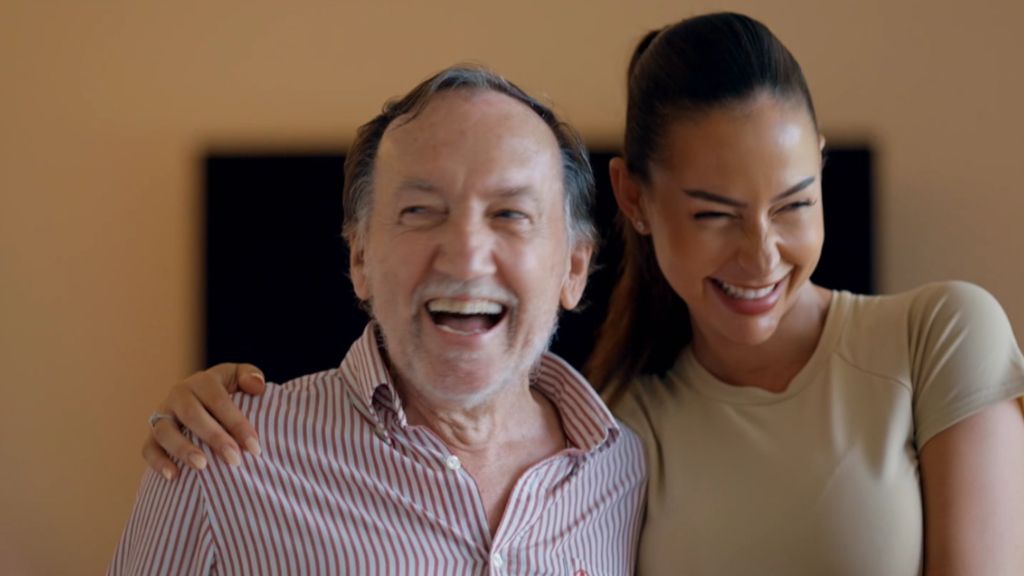  Paddy Noarbe con su padre ('WAGS: Ellas también juegan')