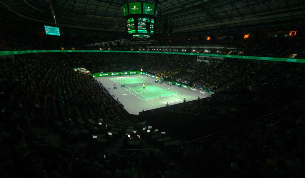  Partido de la Copa Davis en Málaga (Fuente: Cordon Press)