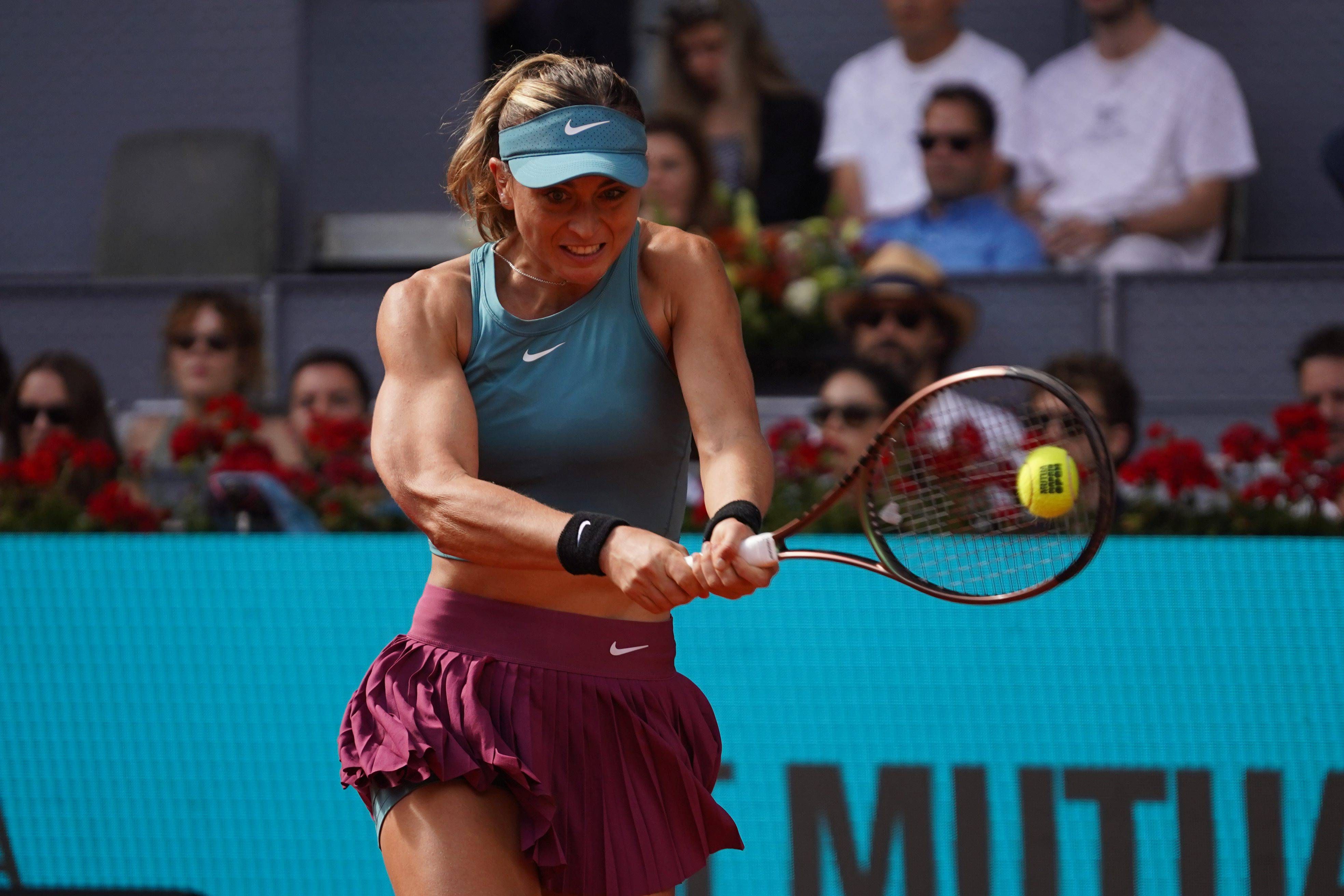 Paula Badosa, en el Mutua Madrid Open.