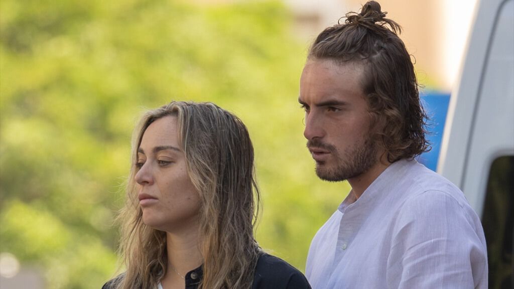  Paula Badosa y Stefanos Tsitsipas durante sus vacaciones