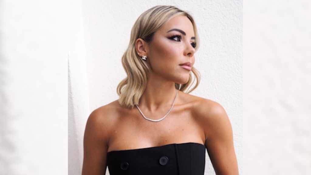 Alba Silva, durante una sesión de fotos.