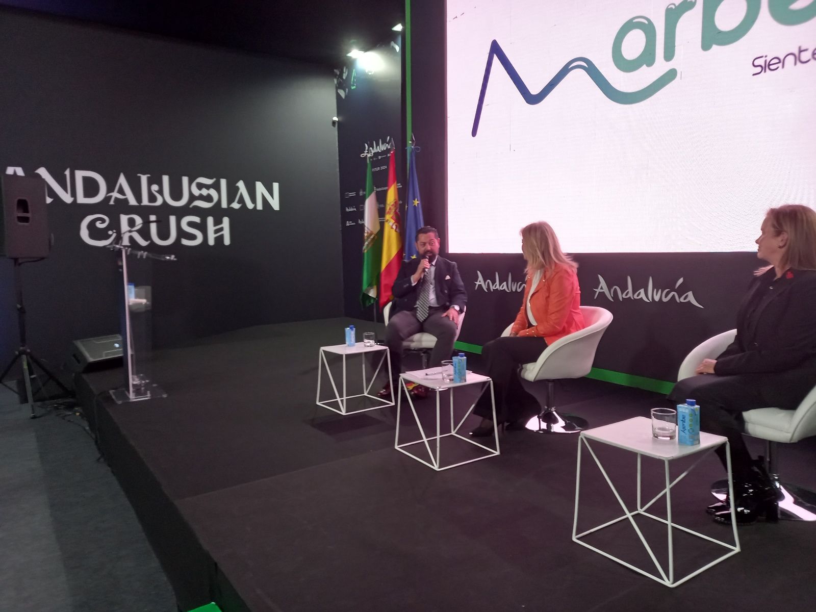 Presentación del Campeonato del Mundo de Triatlón en Fitur.