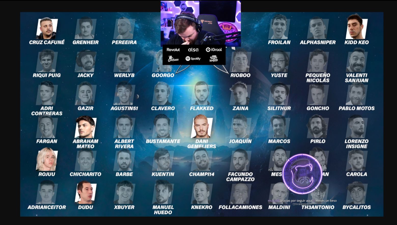  El quién es quién de La Velada del Año 3