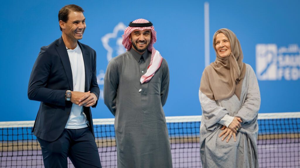  Rafa Nadal, nuevo embajador de la Federación de Tenis de Arabia Saudí (Fuente: Europa Press)