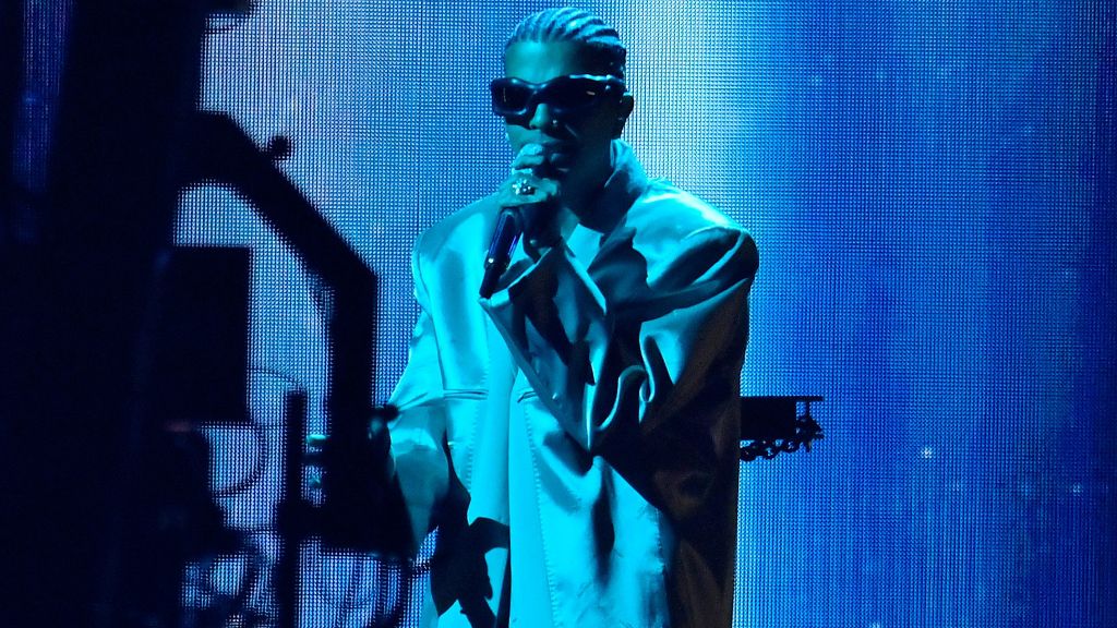  Rauw Alejandro durante uno de sus conciertos de la gira Saturno World Tour (Cordon Press)