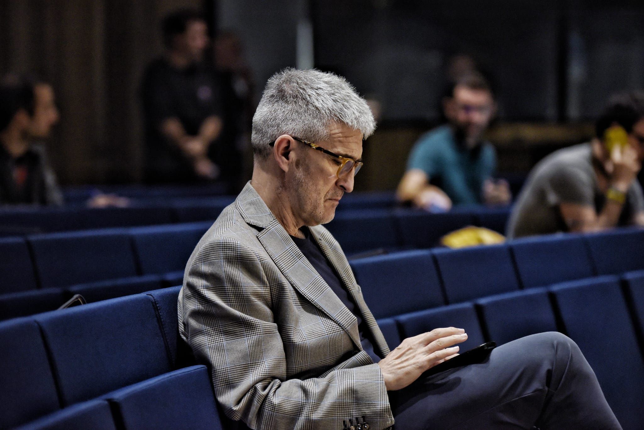  Roberto Olabe, como director deportivo de la Real Sociedad.