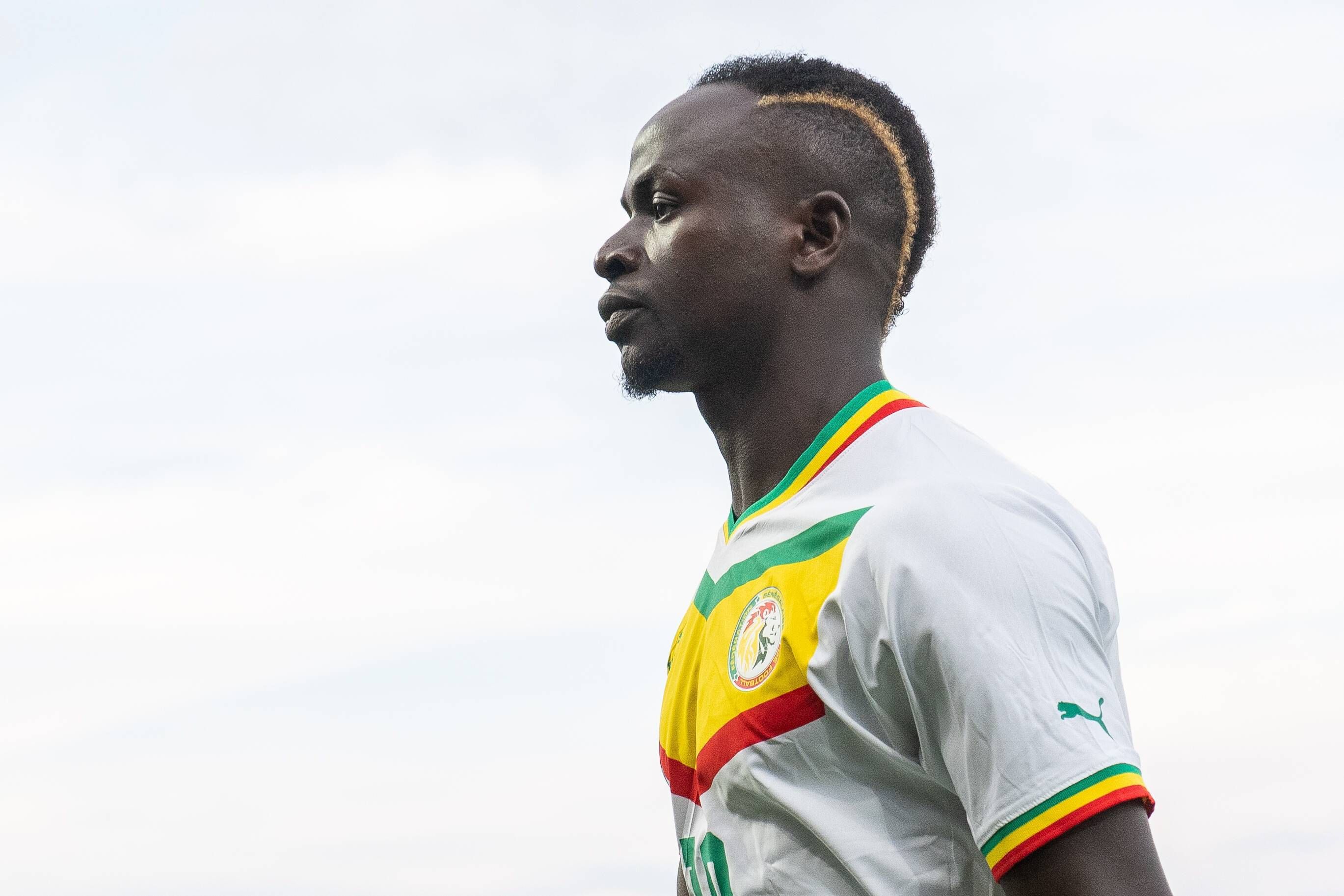 Sadio Mané, con Senegal.