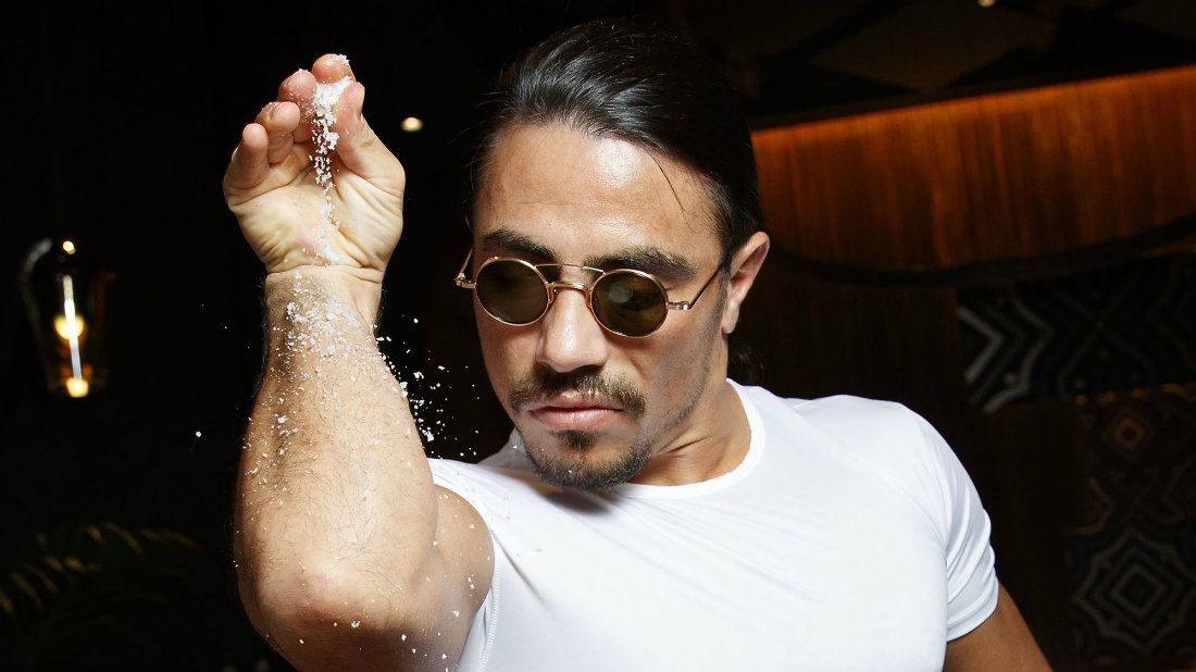  Salt Bae, 'el cocinero de las estrellas'.