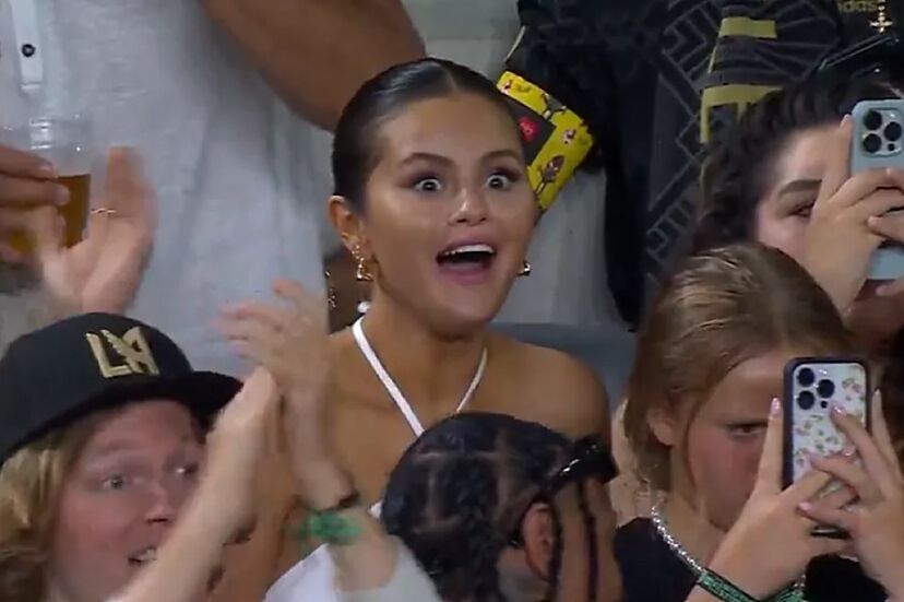 Selena Gómez alucina después de ver una acción de Messi.