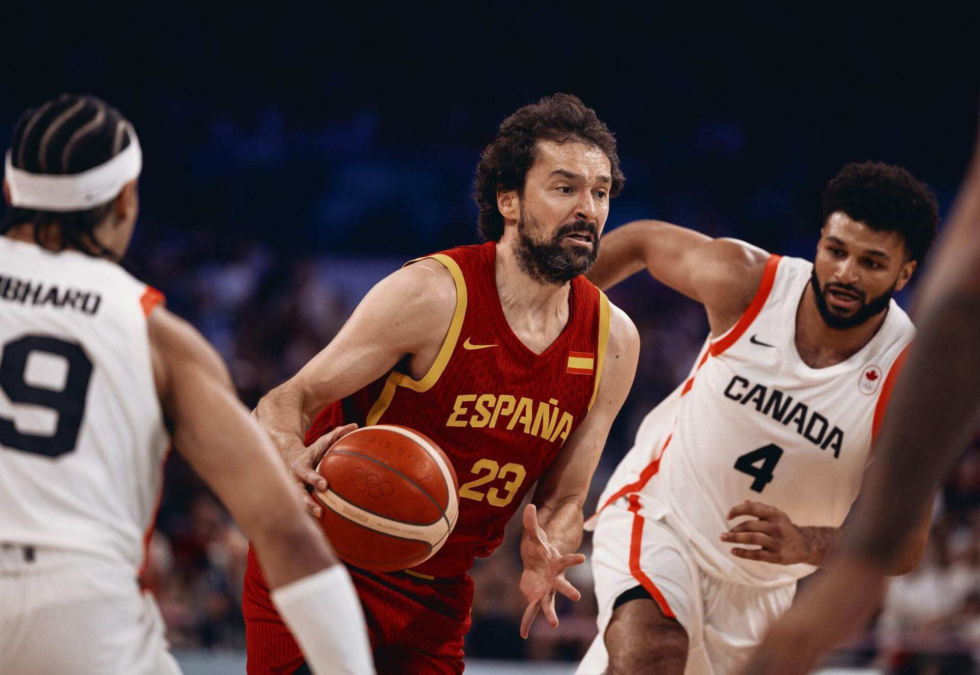  Sergio Llull, en el Canadá-España.