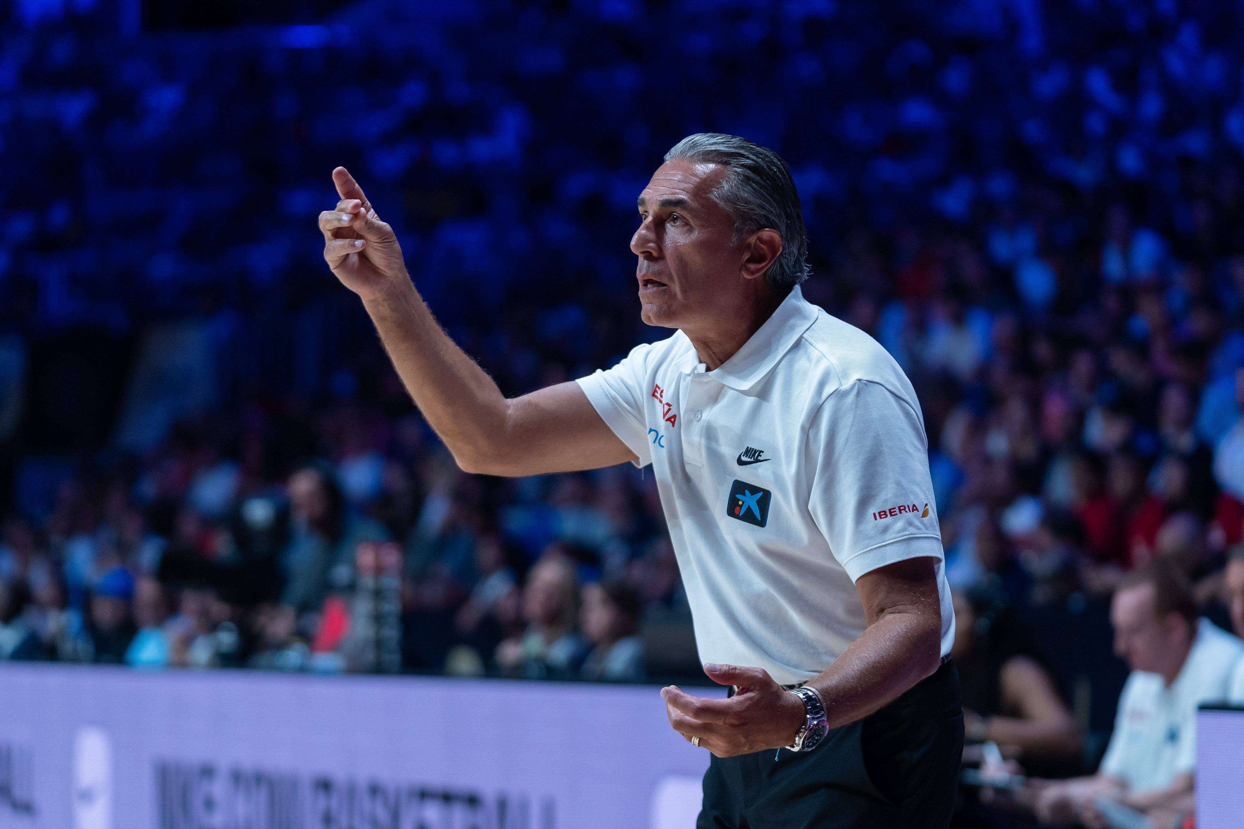 Sergio Scariolo, seleccionador español de baloncesto (foto: Cordon Press).