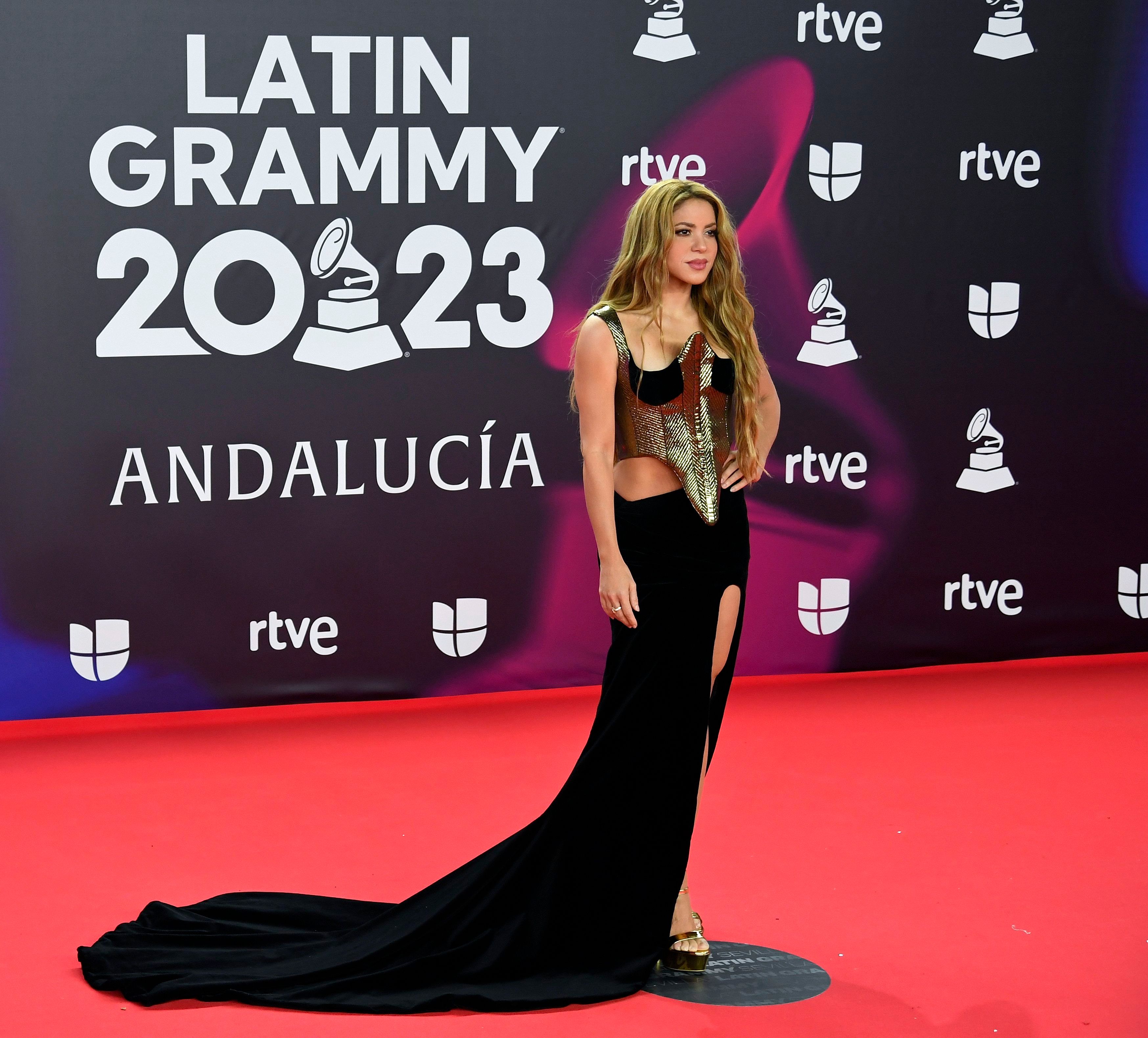  Shakira, presente en los Latin Grammy de Sevilla, donde se alzó con varios galardones (Cordon Press)
