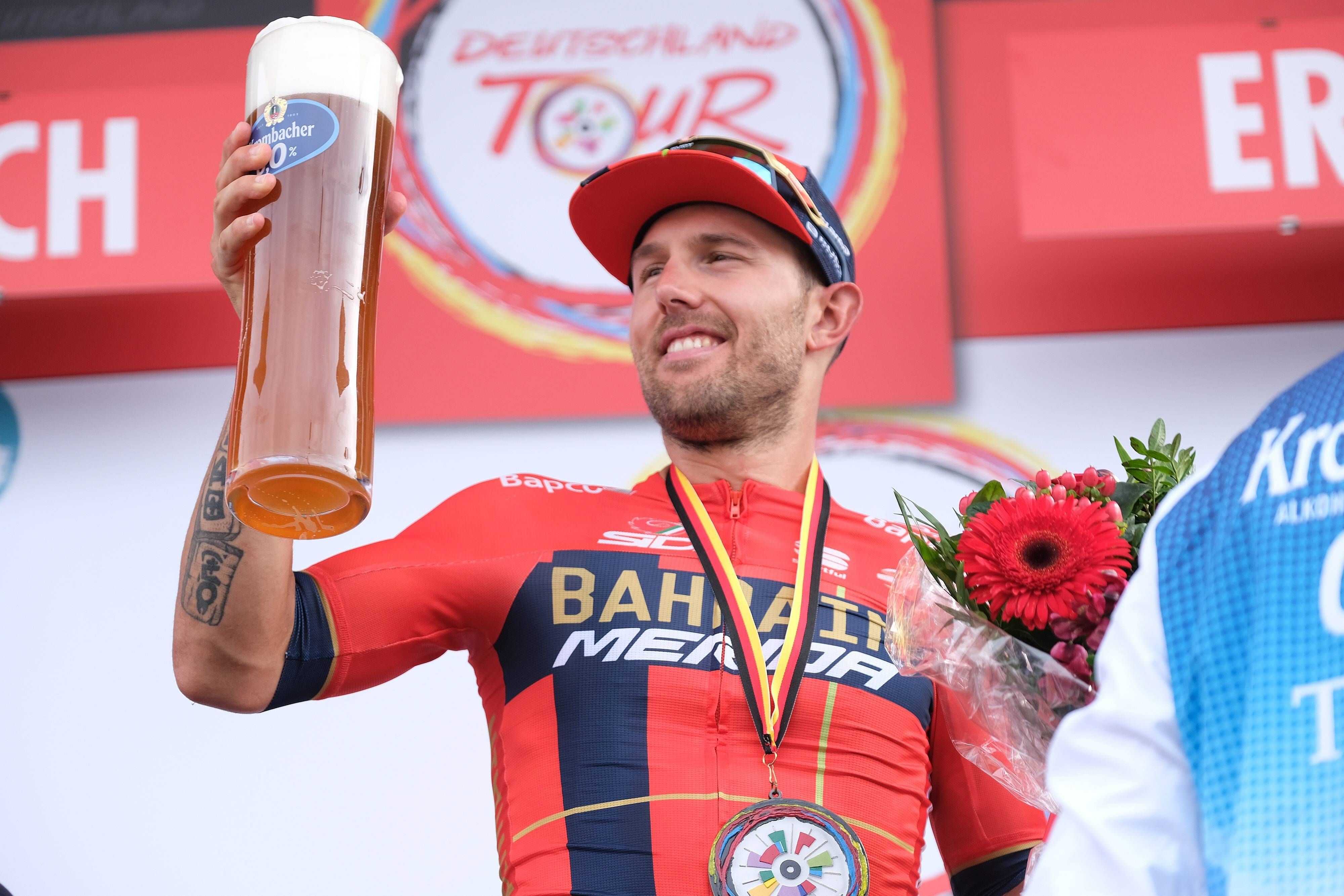  Sonny Colbrelli, del equipo Bahrain Victorious.