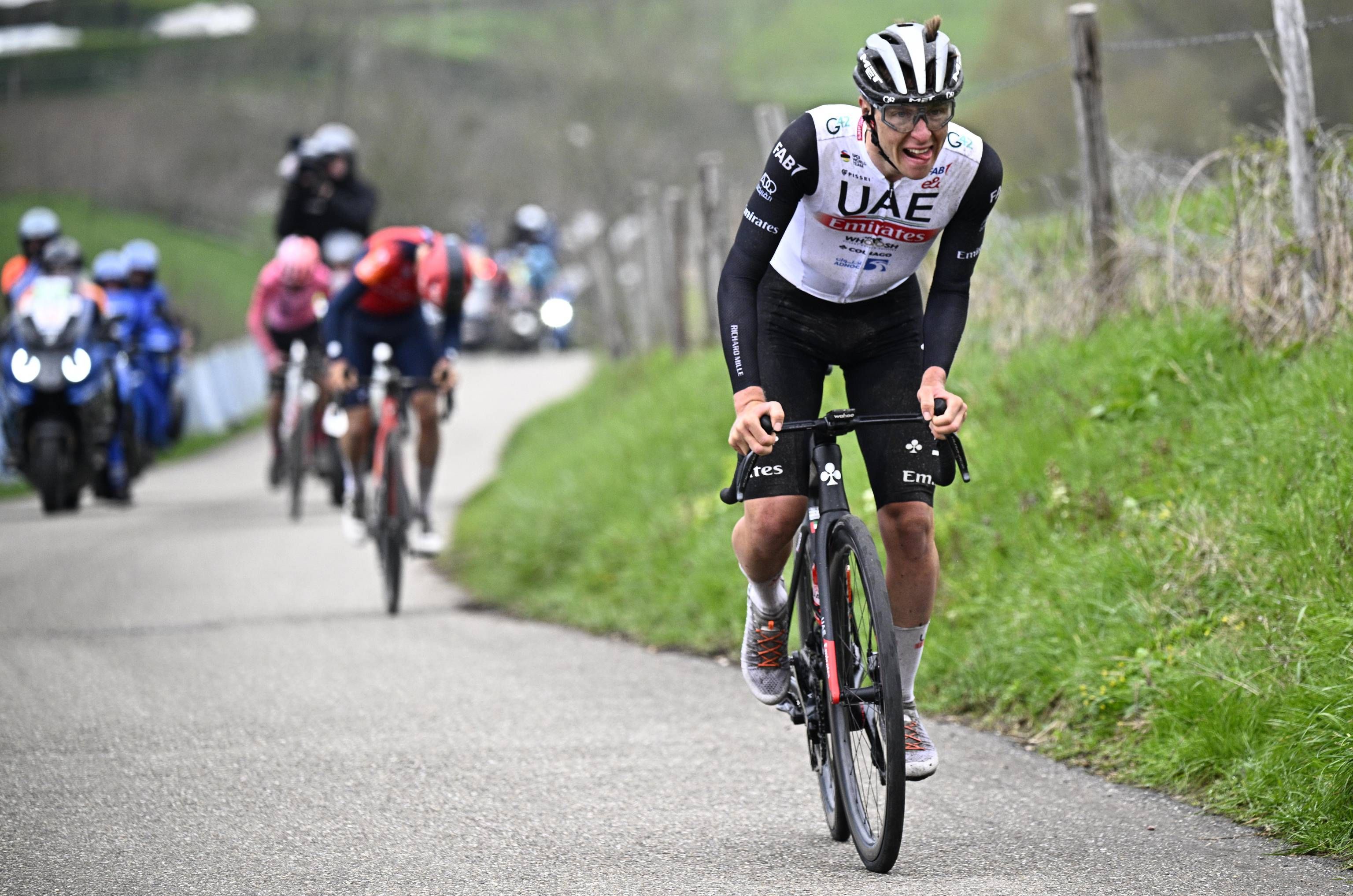  Tadej Pogacar, en la Amstel Gold Race.