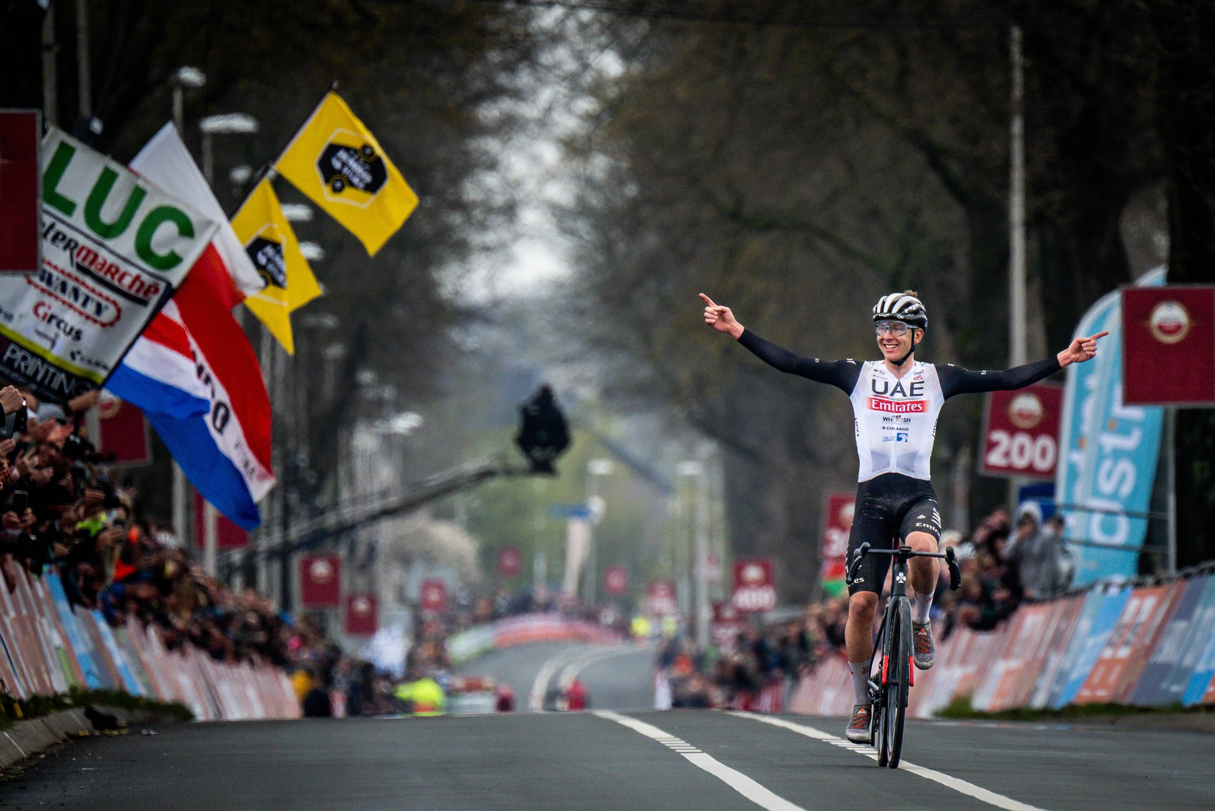  Tadej Pogacar, campeón de la Amstel Gold Race 2023.