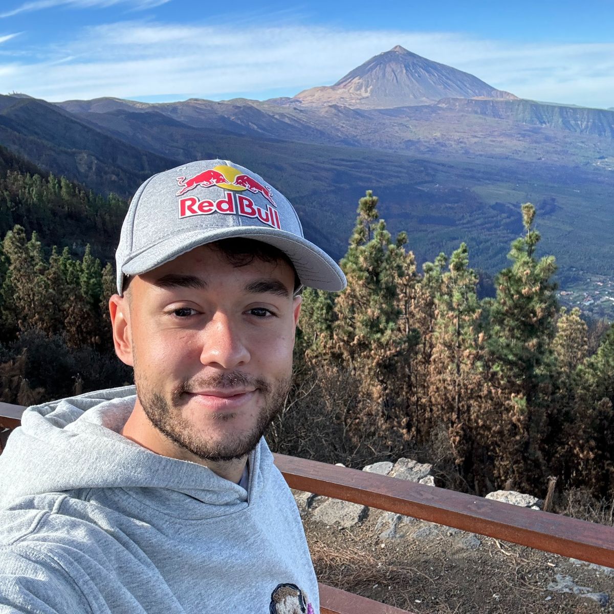 The Grefg, durante su visita en Tenerife. (Fuente: @TheGrefg)