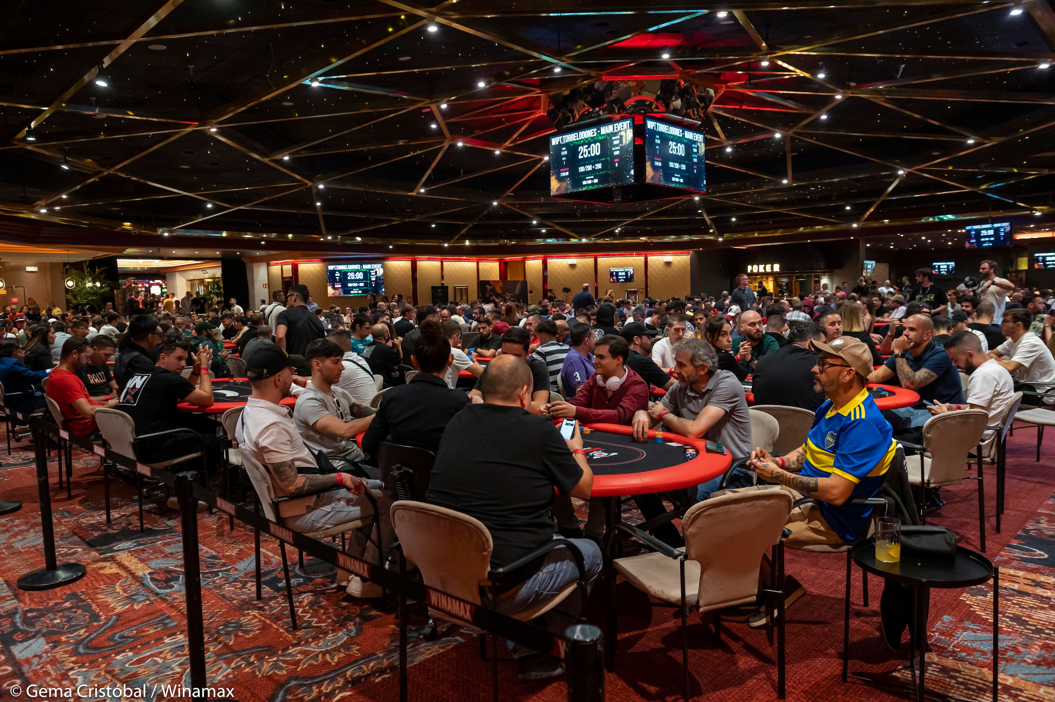 Primera etapa del Winamax Póker Tour que tuvo lugar en Torrelodones..