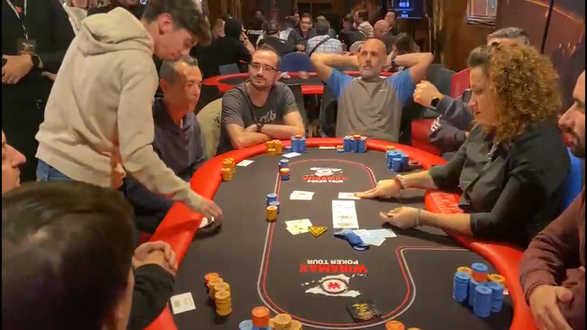 Último eliminado antes de premios Winamax Póker Tour Zaragoza
