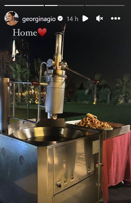  Una churrera profesional, la nueva compra de Georgina Rodríguez (@georginagio)