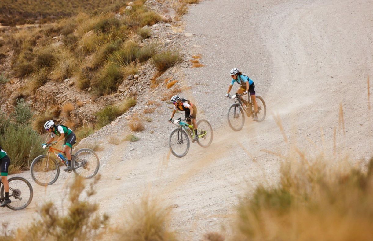  Una de las etapas en el desierto de Tabernas
