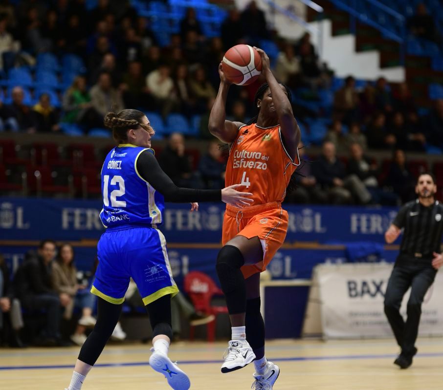  Valencia Basket saca una buena victoria en Ferrol (55-66)