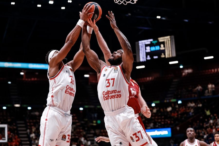  Valencia Basket, superado en la pista del EA7 Emporio Armani Milan (83-52)